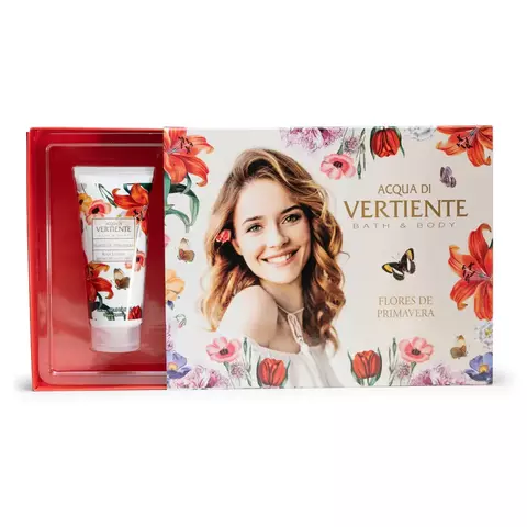 Estuche De Regalo X3 Productos Flores De Primavera Vertiente