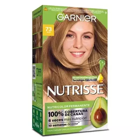 Kit Coloracion Nutrisse Ultra Cobertura Rubio Garnier - Must Perfumeria