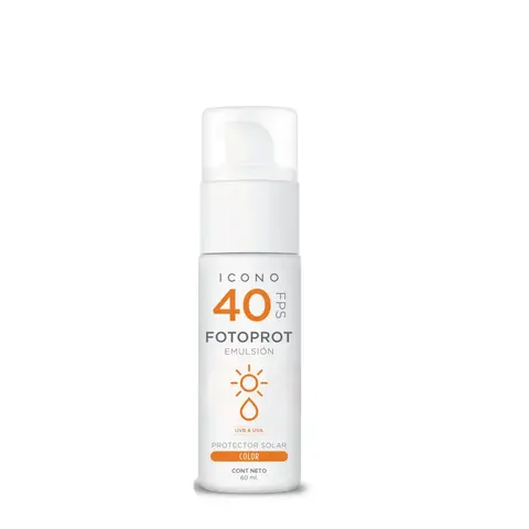 Protector Solar Fotoprot Emulsion Color FPS40 Icono 60ml