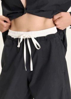 Calça Barrel Cós Duplo Cantão - comprar online
