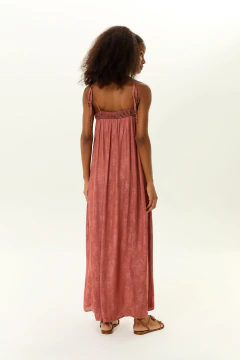 Vestido Midi Jacquard Cachemiere Maria Filó na internet