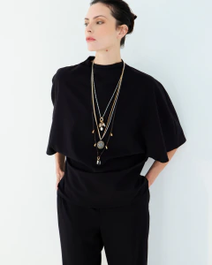 Blusa Gola Alta Alfaiataria CORDOCE