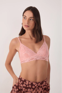 Top Basico Renda Color na internet