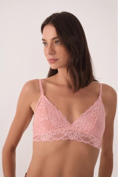 Top Basico Renda Color - comprar online