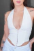 Corset Branco Juno na internet