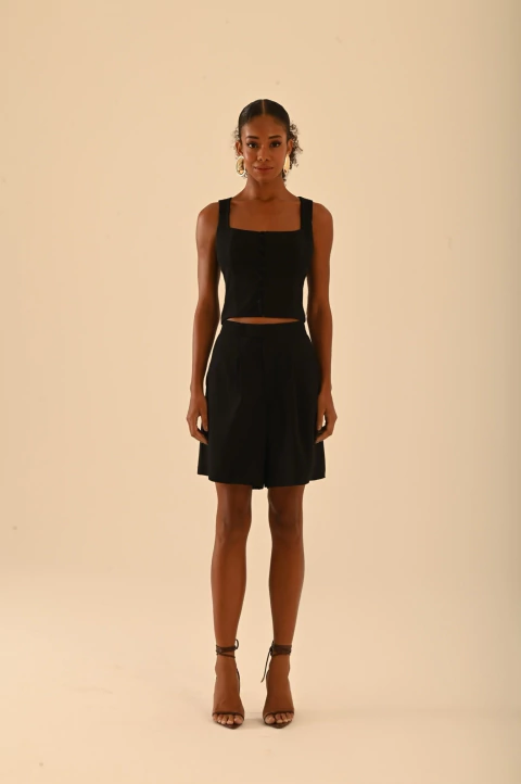 conjunto alfaiataria preto Nina