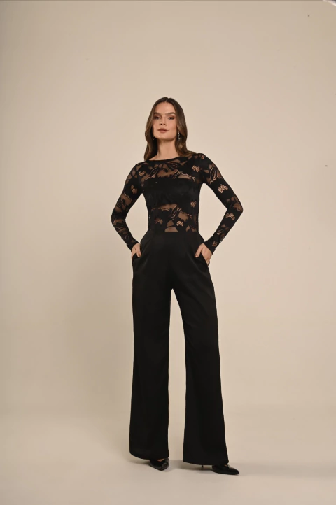 Calça cintura alta alfaiataria Antônia - comprar online