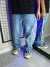 CALÇA BAGGY RECORTE SKY BLUE TRIPSIDE