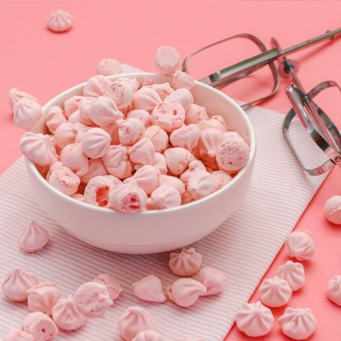 Pacote de Mini Suspiro Rosa - 1.5kg - comprar online