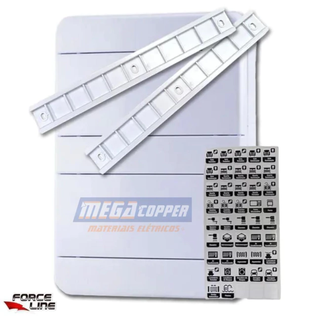comprar quadro force line para disjuntores din