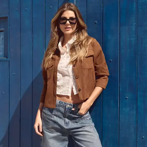 Chaqueta Suede