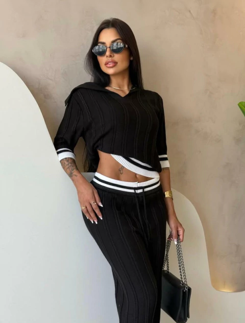 Conjunto Tricot Marina