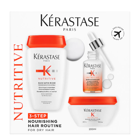 Kit Kérastase Nutritive 3-Step Nourishing Hair Routine