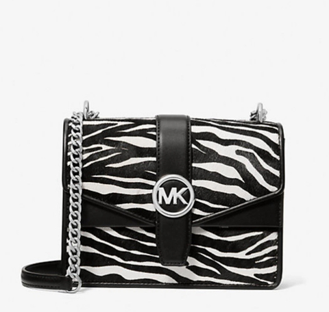Bolsa Transversal Greenwich Zebra Pequena