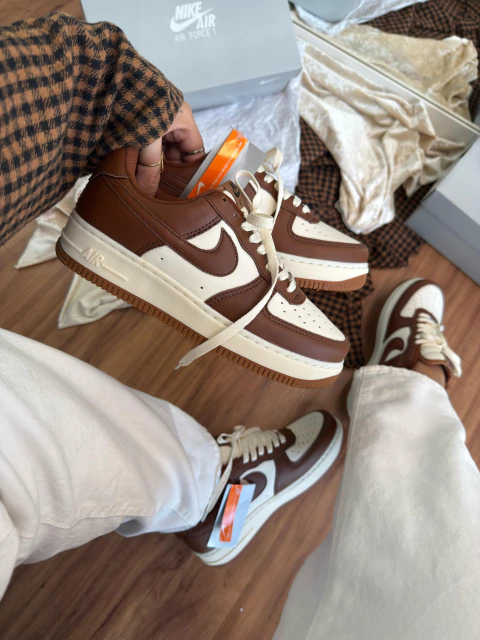 TÊNIS NK FORCE MARROM LANÇAMENTO 2025