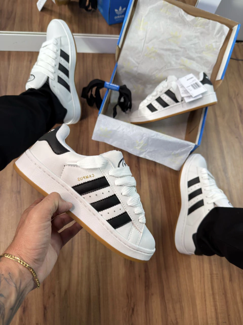 TÊNIS AD CAMPUS BRANCO UNISSEX