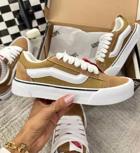 TÊNIS VNS KNU CARAMELO FEMININO - comprar online