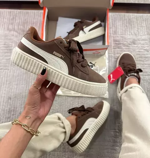 TÊNIS PMA SUEDE MARROM - comprar online