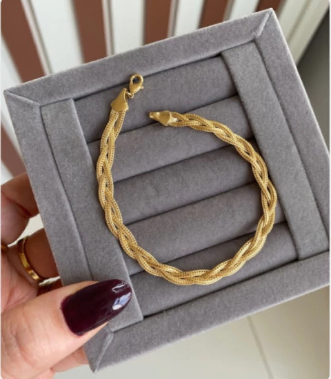 PULSEIRA FITA TRANÇADA