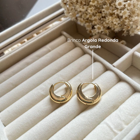 Brinco Argola Redonda