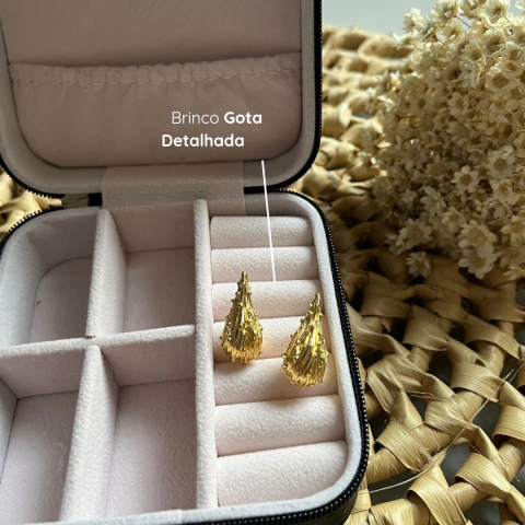 Brinco Gota Detalhada