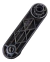 Manivela Vidro Original Fiat Palio Siena Fire 2004 A 2008 Preto - loja online