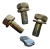Kit Parafuso Motor Limpador Parabrisa Civic 1997 A 2000