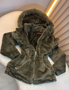 Imagem do Parka Teed com Capuz – Pelúcia Forrada Cruzer