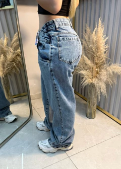 Calça wide leg - rajada BLESSMIH na internet