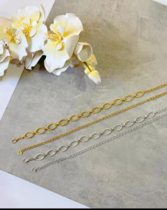 Corrente de cintura - prata e dourada - Dani moda feminina