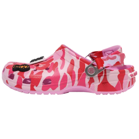 BAPE x Crocs “ABC Camo Pink” - comprar online