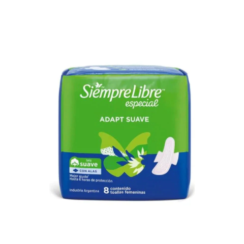 Siempre libre Toallas femeninas adapt suave x16 - comprar online