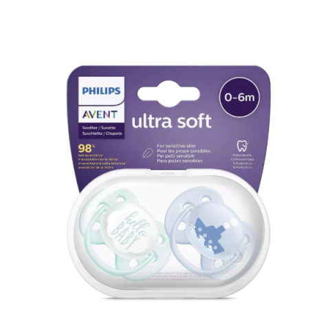 Avent Chupete ultra soft 0-6 m x2 - comprar online