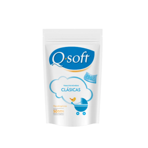 Q-soft Toallita Clásica repuesto x50 - comprar online
