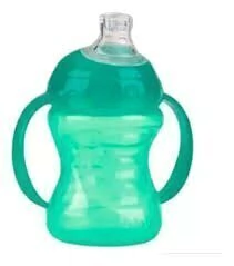 Nuby Vaso con manija y boquilla de silicona x240 ml - comprar online