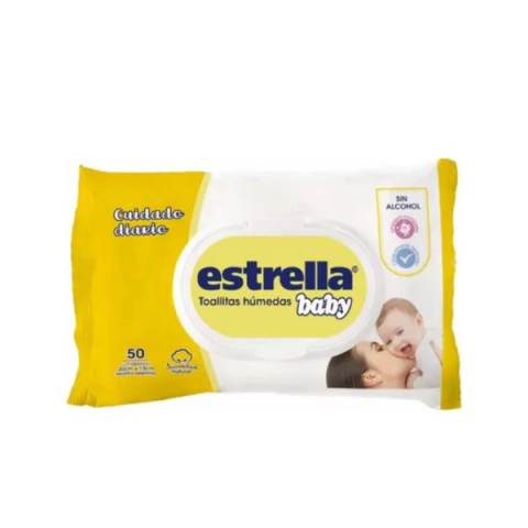 Estrella Toallitas cuidado diario x50 - comprar online
