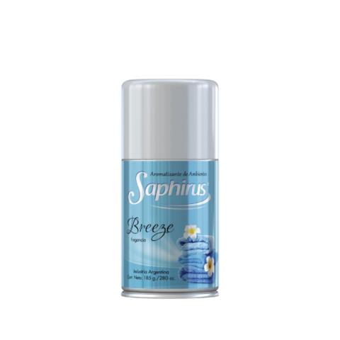 Saphirus Aromatizante en aerosol breeze x185 gr - comprar online