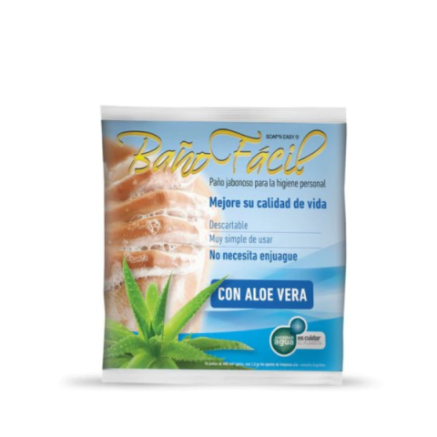 Baño fácil con aloe vera (x 10 paños) - comprar online