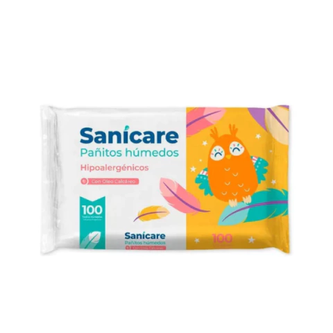 Sanicare Toallitas húmedas con óleo x100 - comprar online