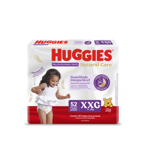 Huggies Natural care pants XGx56/XXGx52 - comprar online