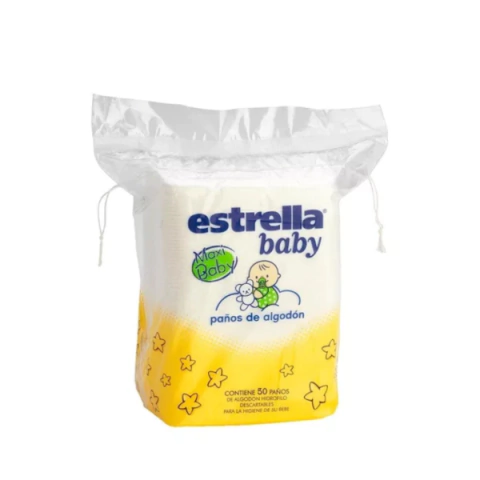 Estrella Paños de Algodón x40 - comprar online
