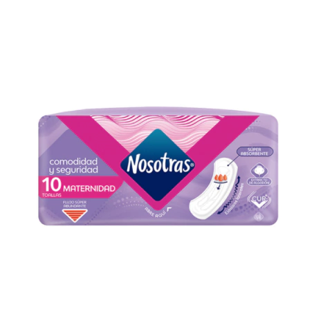 Nosotras Toalla maternidad x10 - comprar online