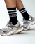Meia Fitness Preta - comprar online