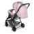Coche cuna con 3 posiciones. LOVE 170ROSA - Mora Babykids