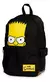 Mochila Escolar Mooving Simpsons Bart 18l Ne Liso