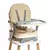 Silla de comer 3 en 1 tapizado Ecocuero. LOVE 665BEIGE