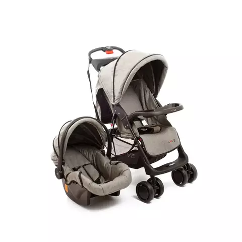 Travel System. Coche rider c/correa 1236GRIS LINEN