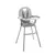 Silla de comer 3 en 1. 3 posiciones. Se convierte en Booster, se adapta a cualquier tipo de silla. Cinturón de cinco puntos. Altura regulable. Plegado compacto. Bandeja extraíble. Doble bandeja. Embal