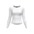 Segunda Pele Manga Longa SkinPro Branca Feminina