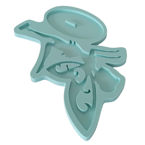 Molde De Silicone Para Resina Totem Fada - 2 Cavidades